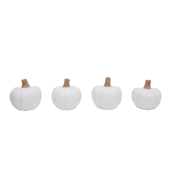 Pumpkin Extra Small - White Matte