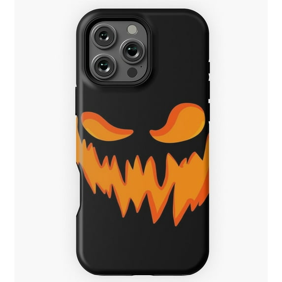 Pumpkin Face GA6168 Phone Case for iPhone 11 to 17 Pro Max