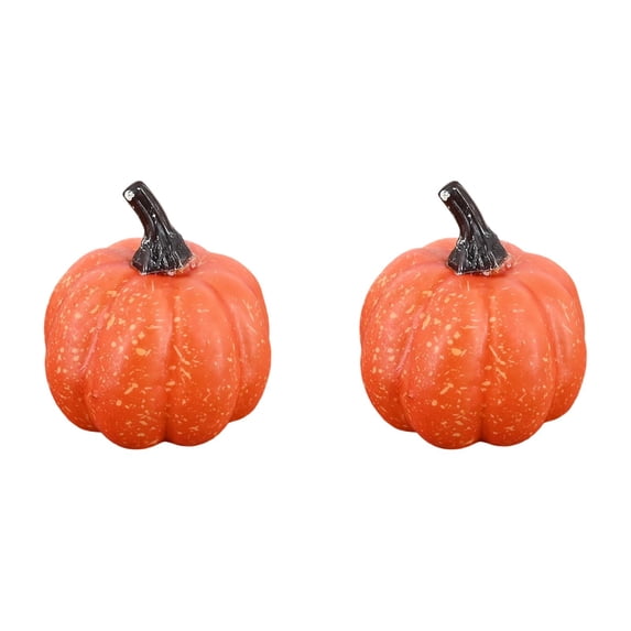 Pumpkin Fall Decorations,Large Small Outdoor Foam Plastic Fake Faux Artificial Pumpkins,Foam Fake Pumpkins for Halloween Autumn Harvest Festival Home Table Decor