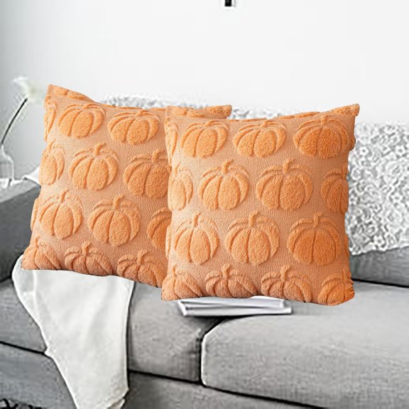 Pumpkin Fall Decorative Throw Pillow Covers Pillow Case Easy To Use