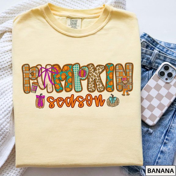 Pumpkin Fall Season Day Vintage Autumn V3 T-Shirt