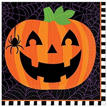 Pumpkin Flair Luncheon Napkins 16ct 2ply