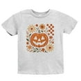 thumbnail image 1 of Pumpkin Floral Grunge - Youth Short Sleeve Graphic T-Shirt and Toddler Short Sleeve Graphic T-Shirt, 1 of 16