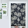 thumbnail image 1 of Pumpkin Floral Pattern Door Curtain Nordic Living Room DoorCurtain Porch Partition Curtain Kitchen Rative Half Curtain, 1 of 4