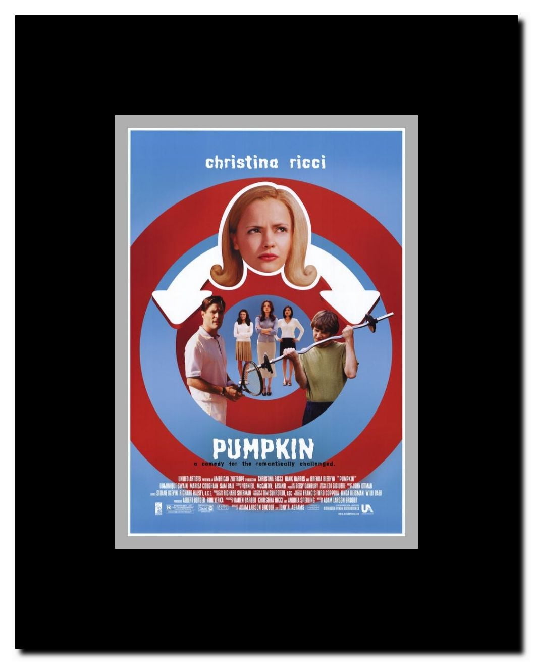 Pumpkin Framed Movie Poster