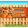 thumbnail image 1 of Pumpkin Funnel Cakes 13 oz Vinyl Banner With Metal Grommets, 1 of 4
