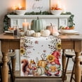 thumbnail image 1 of Pumpkin Gnome Table Runner, Autumn Thanksgiving Kitchen Dining Table Decoration for Home Party Decor 13x72 Inches, 1 of 9