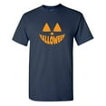 thumbnail image 1 of Pumpkin Hallo Sarcastic Humor Graphic Novelty Funny Tall T Shirt, 1 of 1