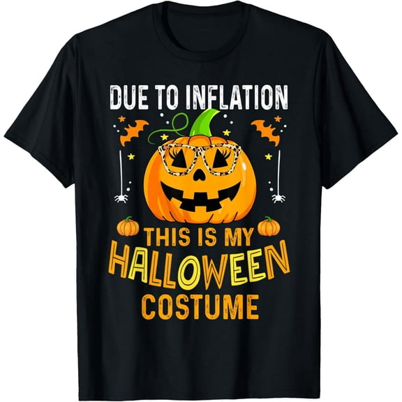 Pumpkin Halloween Costume Men Funny Halloween 2025 T-Shirt