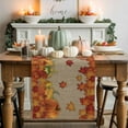 thumbnail image 1 of Pumpkin Happy Thanksgiving Table Runner, Autumn Thanksgiving Kitchen Dining Table Decoration for Home Party Decor 14x72 Inches, 1 of 9