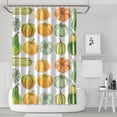 thumbnail image 1 of Pumpkin Harvest Hello Fall Shower Curtains,Washable Bath Curtain with Hooks Basic Polyester Fabric Bathroom Curtains for Halloween Thansgiving Christmas Hotel Dorm, 1 of 5