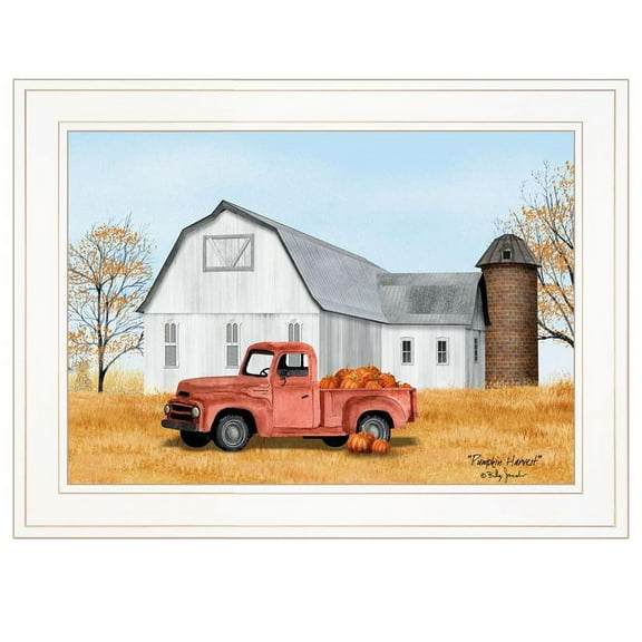 Pumpkin Harvest by Billy Jacobs Printed Wall Art Wood Multi-Color