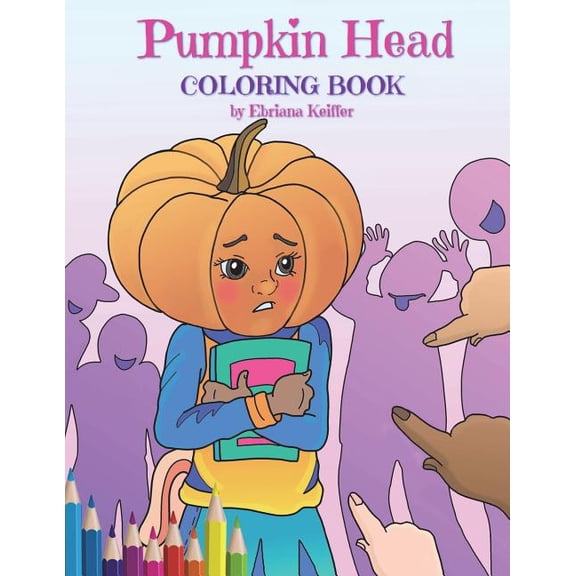 Pumpkin Head Coloring Book