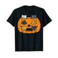 thumbnail image 1 of Pumpkin Jack O Lantern Cats Kitten Cute Halloween Men Women Girl T-Shirt, 1 of 5