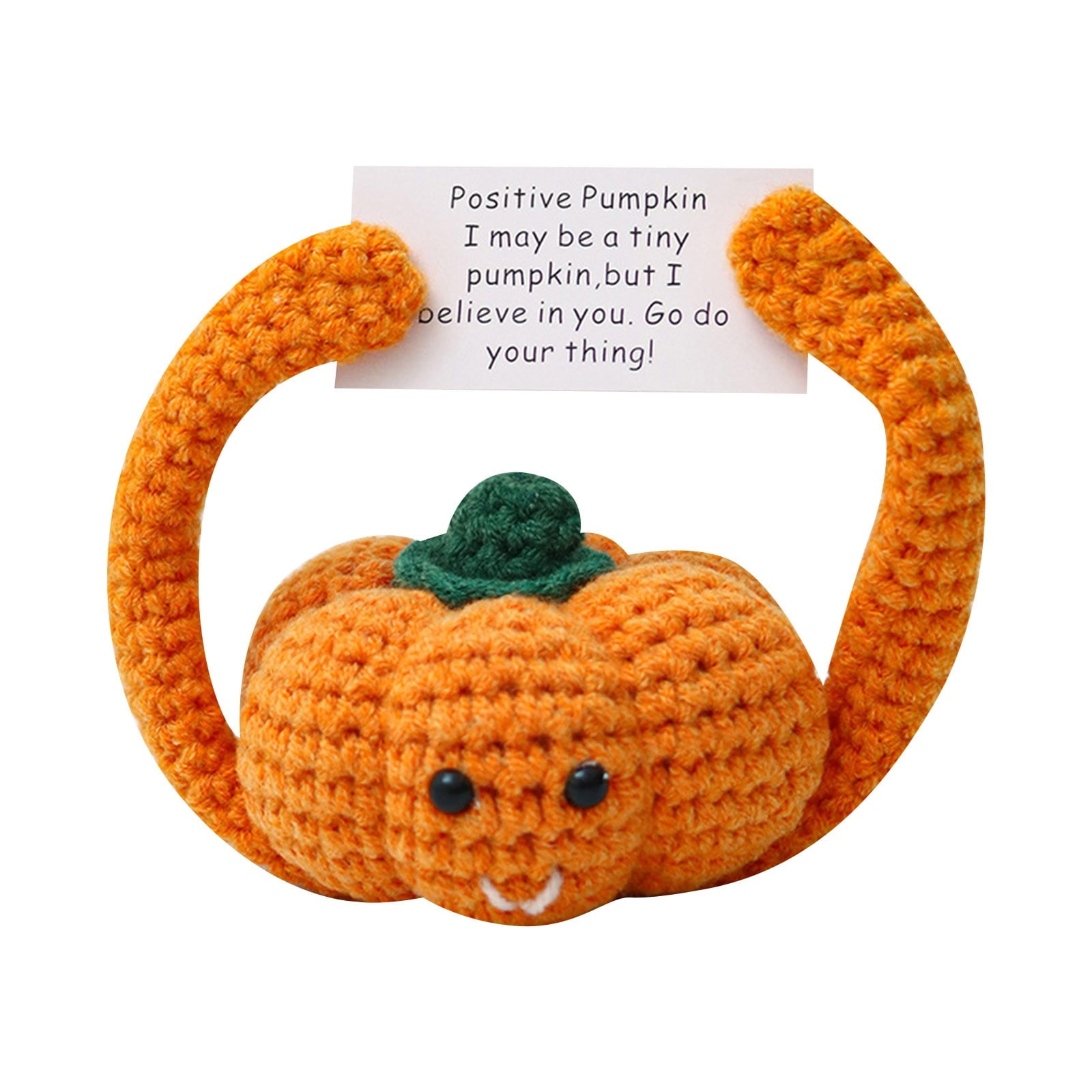 Komergave Gehäkelter Drachen - Emotional Support Puppe Mit Karte Als Glücksbringer Geschenk