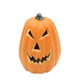 thumbnail image 1 of Pumpkin Lamp Post Light Cover Lantern Halloween Decoration, Pumpkin Statue Table Decor, Decorative Bucket Party Arrangement for Home Office, Haunt House Indoor Outdoor Festive Display, 1 of 5
