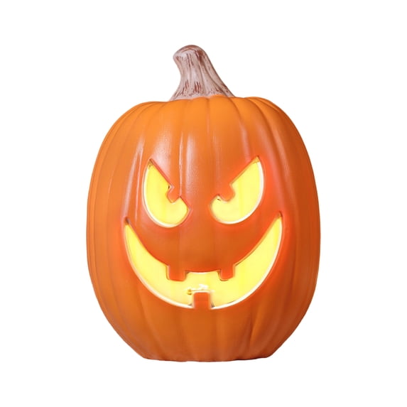 Pumpkin Lantern Light Up Jack O Lantern for Halloween Indoor and Outdoor Decor for Yard Porch Patio Halloween Party Displays