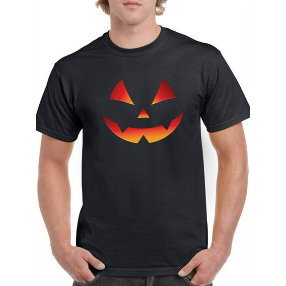 Pumpkin Lantern  Men T-Shirt, Male x-Large