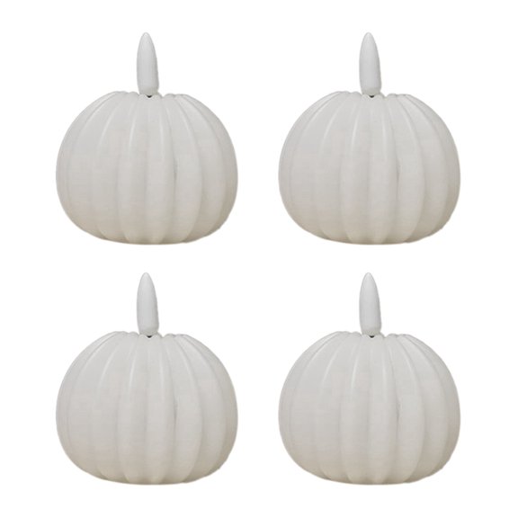 Pumpkin Lanterns, Electronic Candle Ornaments, Photo Props, Decorations, Simulation LED Candle Lights plastic