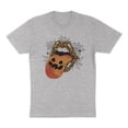 thumbnail image 1 of Pumpkin Lips Halloween Shirt Unisex 2X-Large Grey, 1 of 5