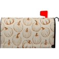 thumbnail image 1 of Pumpkin Mailbox Cover Fall Mailbox Covers Magnetic Standard Size Autumn Pumpkins Mail Box Wrap for Outside Garden Yard, 1 of 6