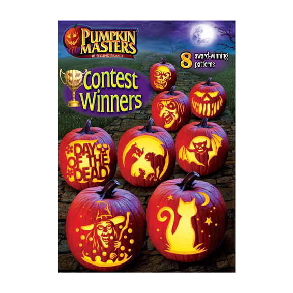 Pumpkin Masters Contest Winners 8 Patterns, New