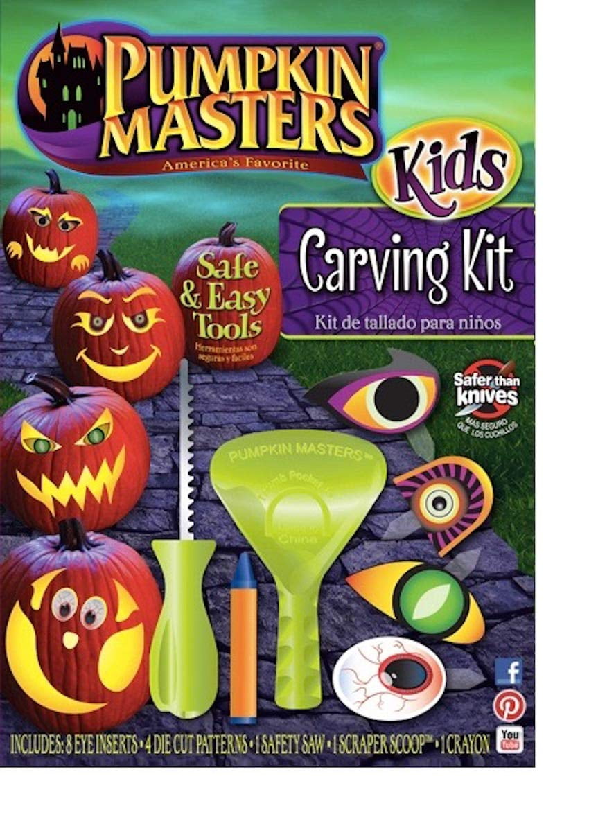 Pumpkin Masters 'Kids Pumpkin Carving Kit' 15 Piece Set