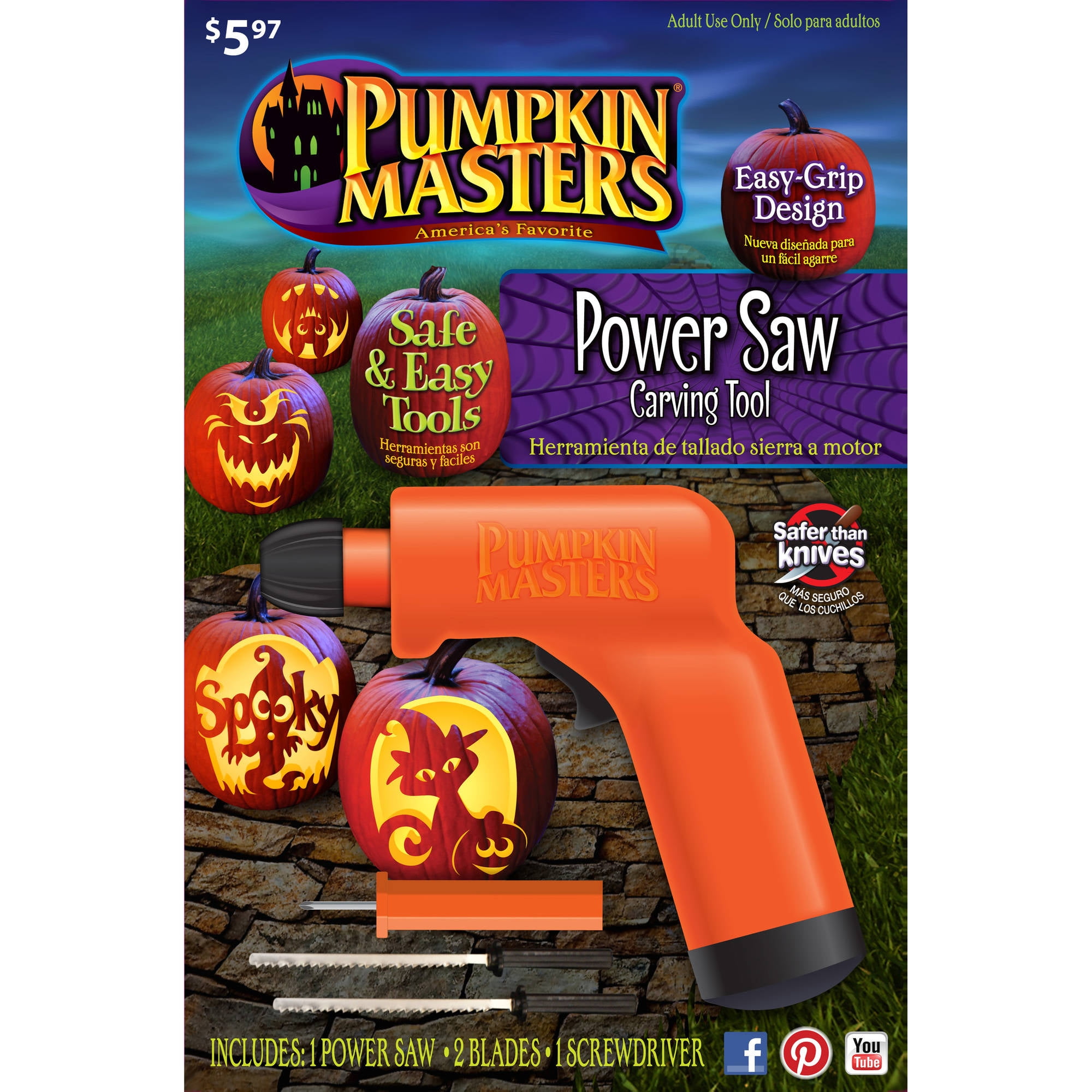 Pumpkin Masters Power Saw Carving Tool
