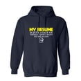 thumbnail image 1 of Pumpkin Mean Sarcastic Humor Novelty Funny Men's Hoodies, 1 of 2