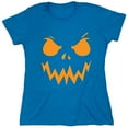 thumbnail image 1 of Pumpkin Mean Sarcastic Humor Novelty Funny Women's Casual Tees, 1 of 3
