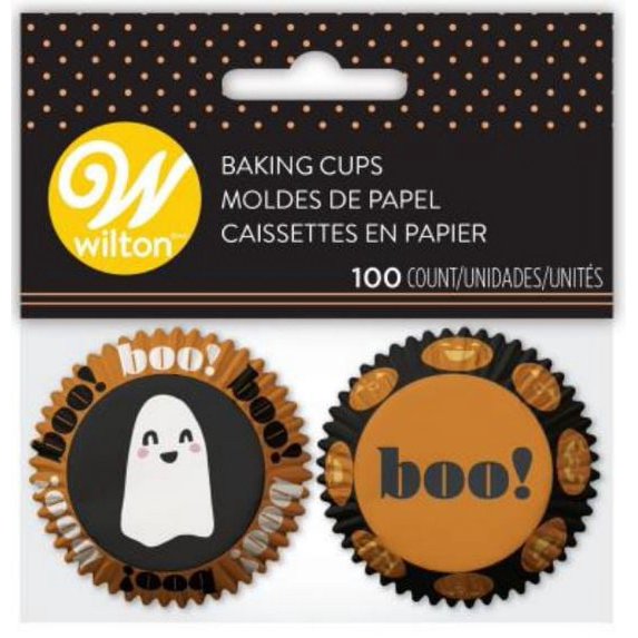 Pumpkin Mini Baking Cup, 100ct