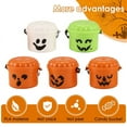thumbnail image 1 of Pumpkin Mini Bucket Miniature Halloween Buckets with Removable Lid and Working Handle Mini Trick (5pcs), 1 of 9