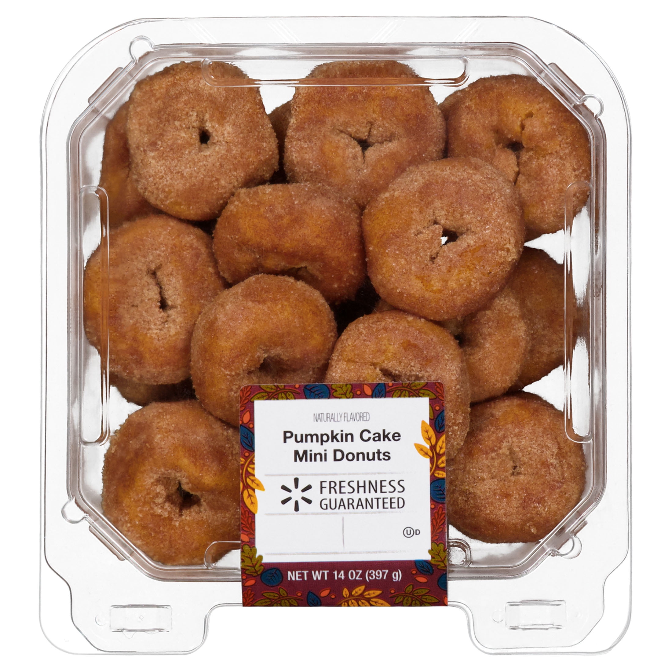 Freshness Guaranteed Harvest Pumpkin Cake Mini Donuts, 14 oz
