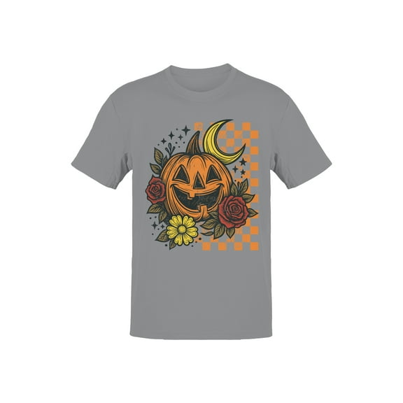 Pumpkin Moonlit Halloween Delight Men's T-shirt