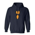 thumbnail image 1 of Pumpkin O Face Sarcastic Humor Novelty Funny Men's Hoodies, 1 of 2