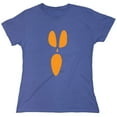 thumbnail image 1 of Pumpkin O Face Sarcastic Humor Novelty Funny Women's Casual Tees, 1 of 3