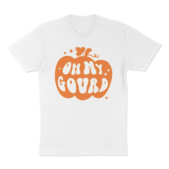 Pumpkin Oh My Gourd Shirt Unisex Large White