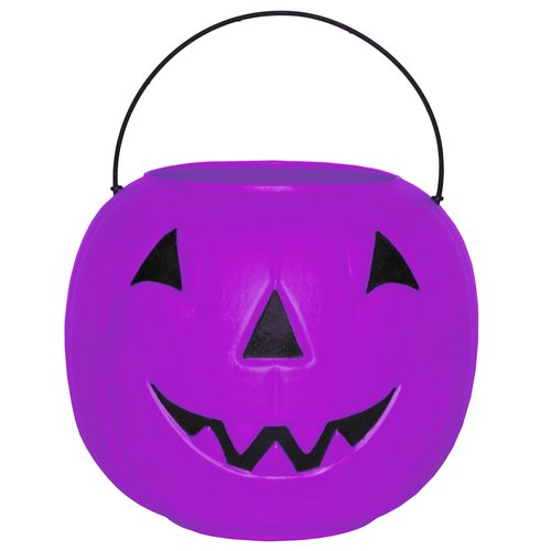 Pumpkin Pail, Purple - image 1 of 1