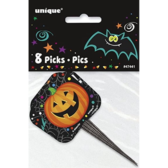 Pumpkin Pals Halloween Toothpicks, 8ct