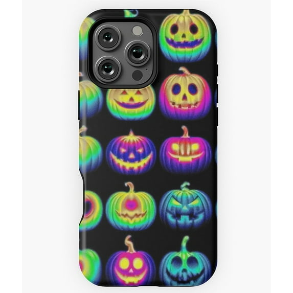 Pumpkin Parade Halloween Festive Fun Phone Case for iPhone 16 15 14 13 12 11 Pro Max