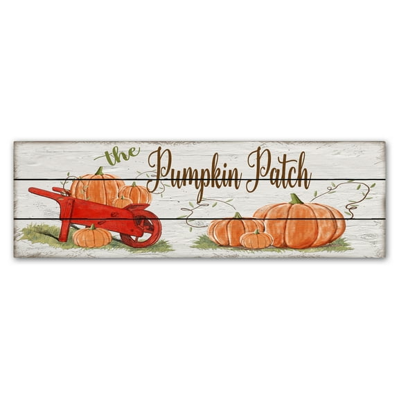 Pumpkin Patch 1' Canvas Art by Jean Plout