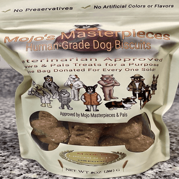 Pumpkin Patch Harvest Dog Biscuits Size Large