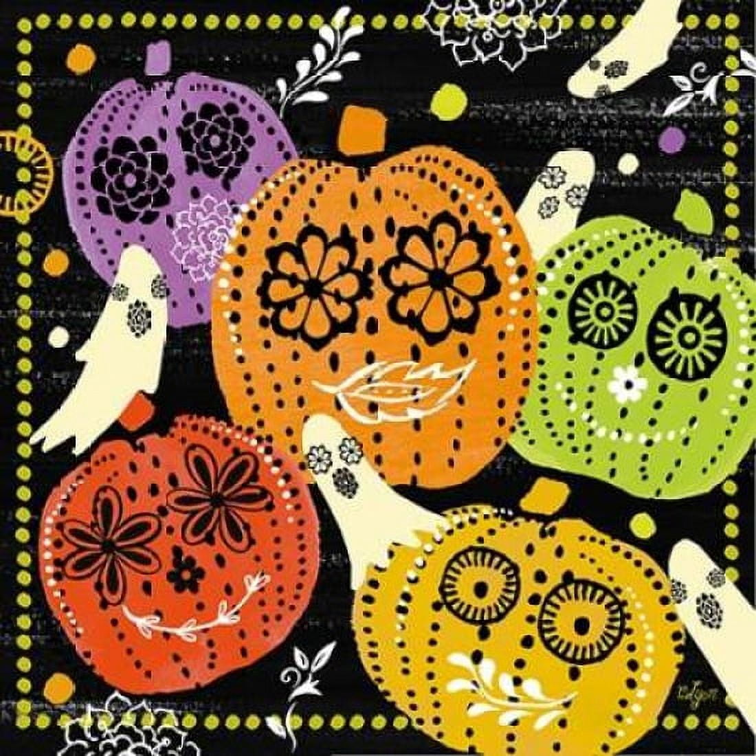 Pumpkin Patch II Canvas Art - Rebecca Lyon (24 x 24)