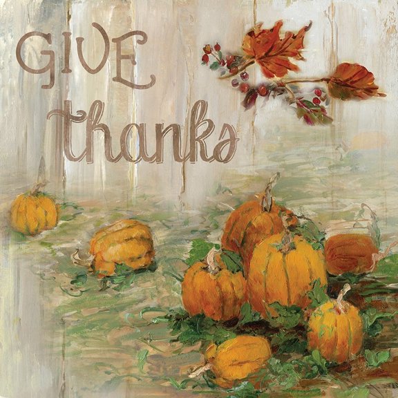 Pumpkin Patch III Poster Print by Sally Swatland (12 x 12)