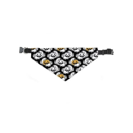 Pumpkin Patch Kitten Pattern Bandana -Image by Shutterstock, Medium
