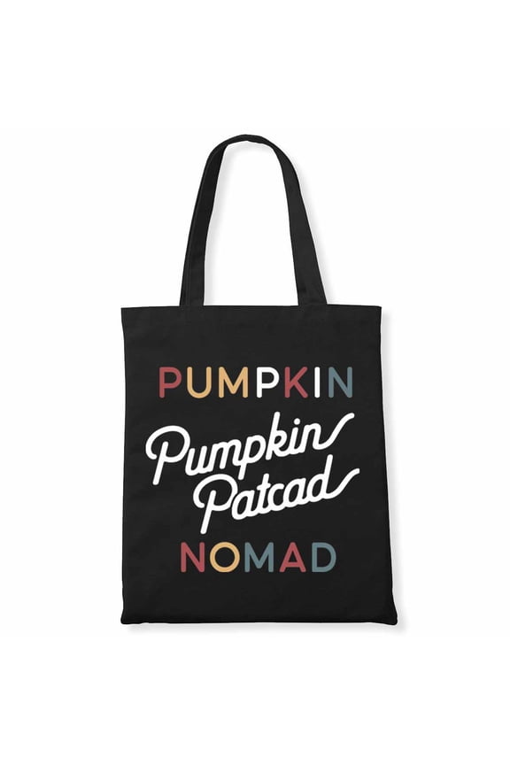 Pumpkin Patch Nomad | Retro Halloween Canvas Bag 1Pc