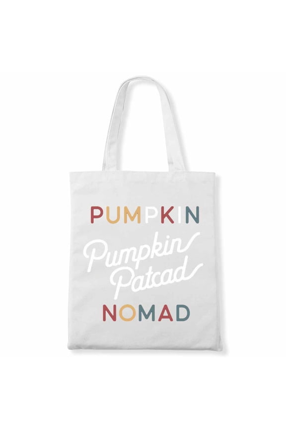 Pumpkin Patch Nomad | Retro Halloween Canvas Bag 1Pc