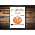 thumbnail image 1 of Pumpkin Patch Novelty Decor, Metal Wall Sign - 10x14 Inches, 1 of 4