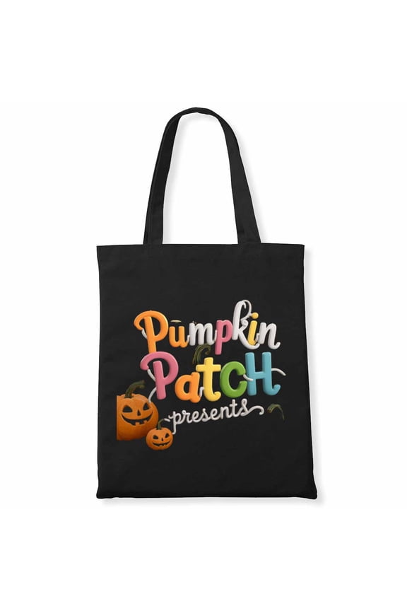 Pumpkin Patch Presents Gift For Women Cute Funny Boobees Halloween Meme Canvas Bag 1Pc
