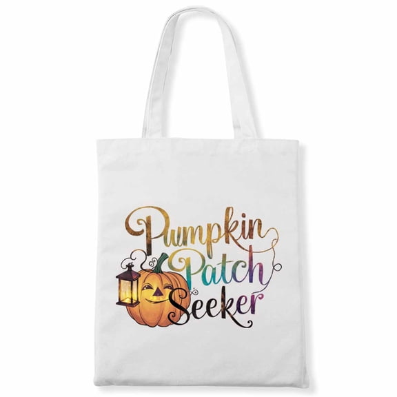 Pumpkin Patch Seeker Witch Halloween For Women Girls Canvas Bag 3Pcs